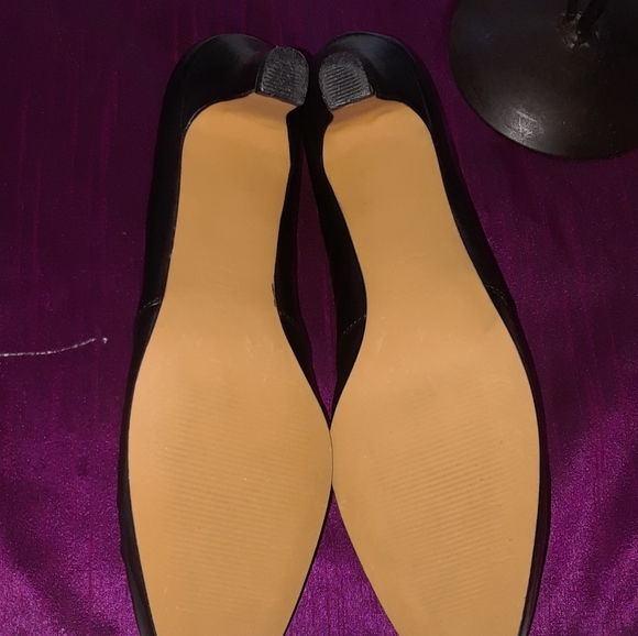 Size 8 Ros Hommerson black leather high heels - Picture 5 of 10